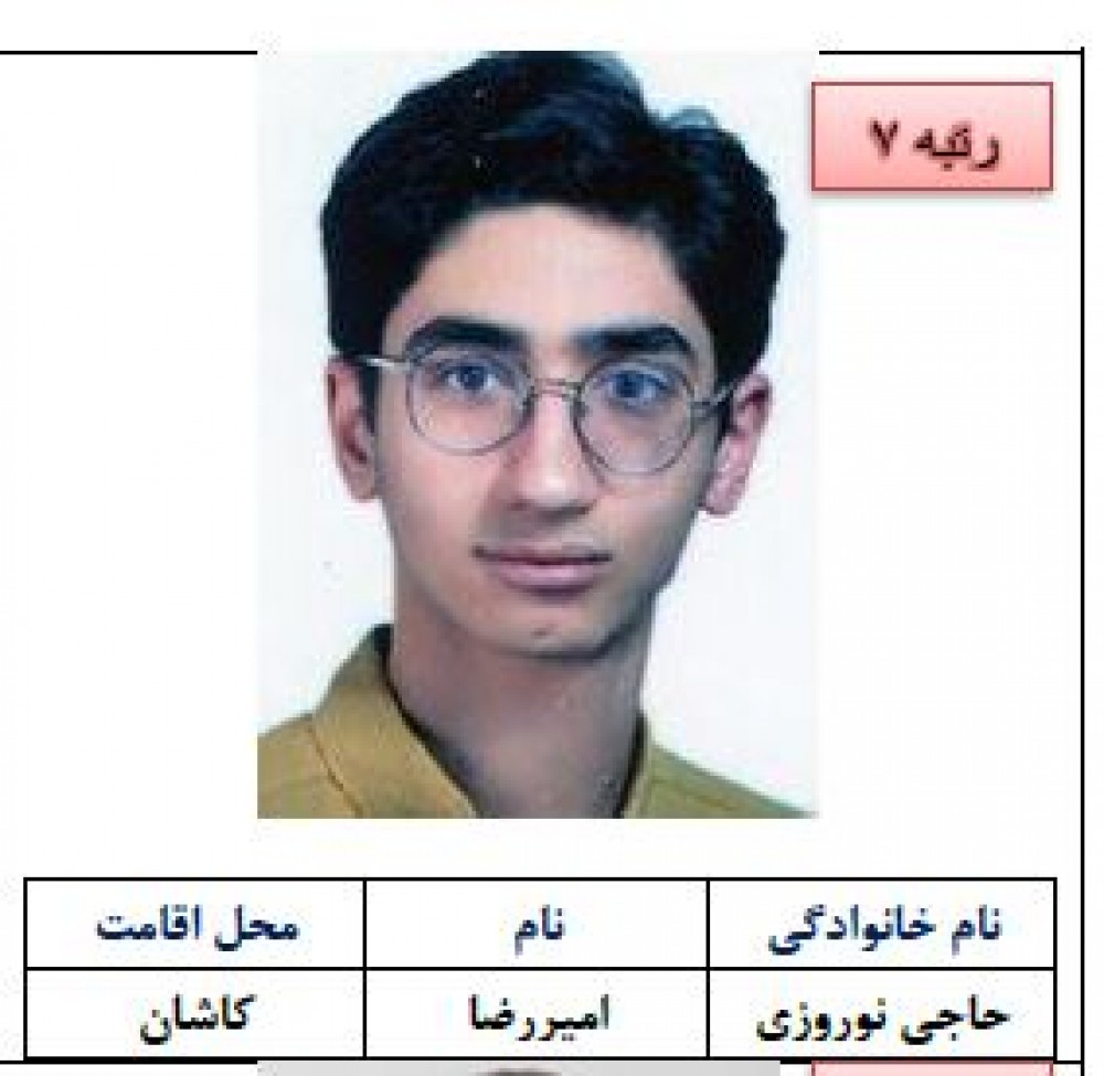 امیررضا حاجی نوروزی به موفقیت رسید؛ رتبه هفتم کنکور علوم انسانی ۱۴۰۴ از کاشان