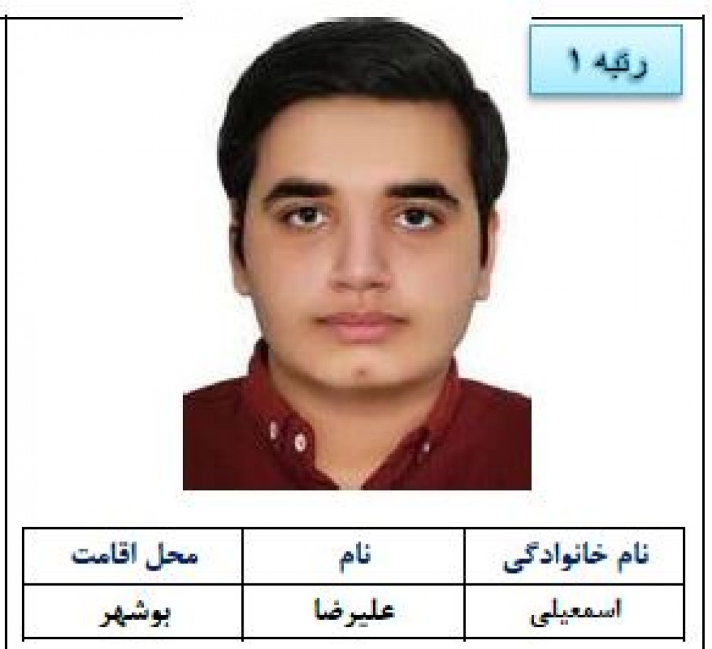 علیرضا اسمعیلی در صدر؛ رتبه یک کنکور زبان ۱۴۰۴ از بوشهر